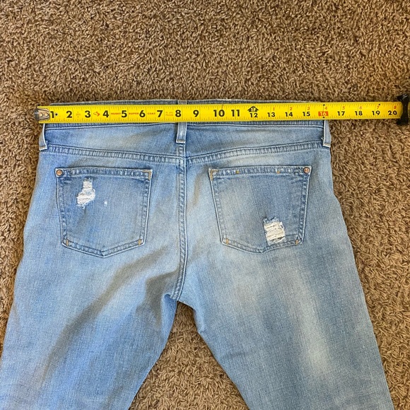 Womens Pilcro Light Blue distressed Jeans size 28 - Picture 12 of 14
